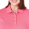 thumbnail image 3 of Lee Riders Women's Plus Short Sleeve Knit Polo, 3 of 3