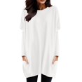 thumbnail image 1 of T-Shirts pour Femmes Décontractés Confortables en Rayonne Chandail à Manches Longues pour Femme Chandail Handstand à Manches Longues à Manches Longues Col Rond Chandail pour Femmes Coton Chandail de Compression à Manches Longues Hauts pour Femmes avec Bouffant, 1 of 5
