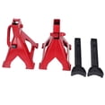 thumbnail image 2 of Car Lifting Stand, Jack Stand 2 Set 4400lbs Lightweight Adjustable Height Stable Base Carbon Steel  for SUV, 2 of 8