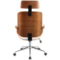 thumbnail image 5 of ACME Yoselin Faux Leather Swivel Adjustable Office Chair in White, 5 of 5