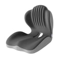 thumbnail image 4 of Esquirla Multifunction Memory Foam Chair Pad Breathable Backrest Support Cushion Non Slip Dark Gray Light Gray, 4 of 7