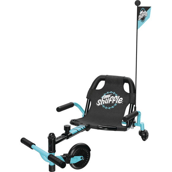 Crazy Cart Shuffle par Razor, Go-Kart à Dérive Propulsé par l'Enfant, Jouet à Chevaucher pour 4 Ans et Plus, Cadre Ajustable
