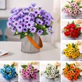 thumbnail image 1 of Homerr Simulated Flowers Artificial Flower Bouquet Artificial Flower Centerpiece Realistic, No Wither, Ideal for Table Decoration, 1 of 6