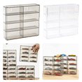 thumbnail image 1 of 1:64 for Hot Wheel Display Box Car Model Toy Cabinet Rack for Hotwheel Cars Diecast Storage Dustproof Display Box A, 1 of 5