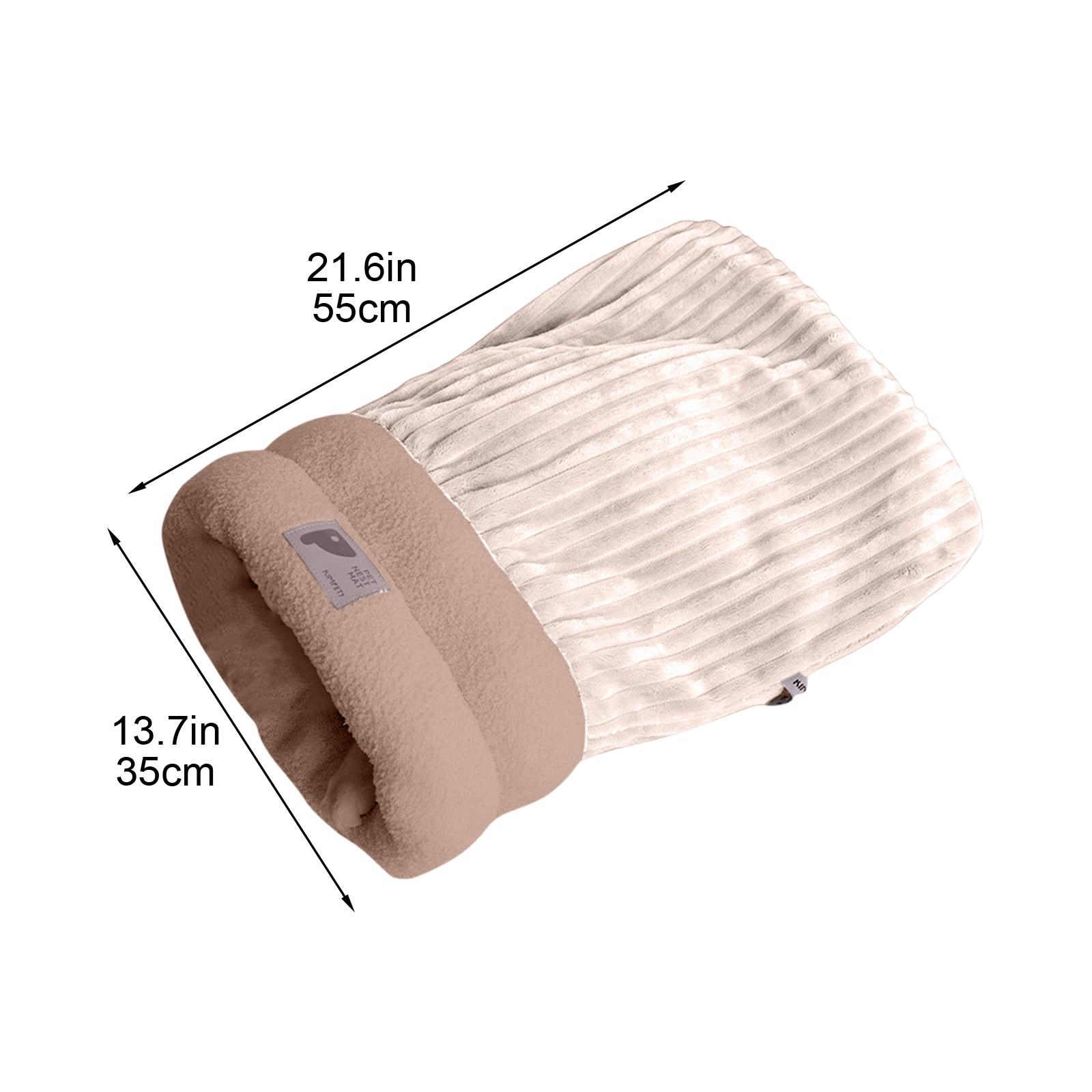 Dog Beds for Small Dogs Winter Warm Pet Nidus Sleeping Bag Drilling Nidus Closed Dog Nidus Safe Dog Bed Drilling Quilt Washable Dog Bed