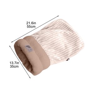 Dog Beds for Small Dogs Winter Warm Pet Nidus Sleeping Bag Drilling Nidus Closed Dog Nidus Safe Dog Bed Drilling Quilt Washable Dog Bed