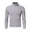 Grey, variant on Mens Turtleneck Long Sleeve Shirts Mens Turtleneck Long Sleeve Solid Colour Stretch Slim Fit Bottoming Top Blouse
