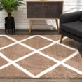 thumbnail image 3 of Rug Branch Retro Collection Tapis moderne en treillis, 3 of 6