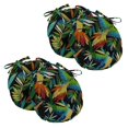 thumbnail image 1 of Coussin de Chaise Extérieur Tufté en Polyester Filé de 16 Po (Ensemble de 4), 1 of 3