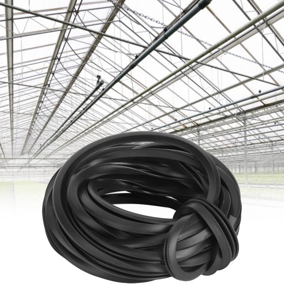 Esy To Use Rubber Strip, Rubber Strip Is Specially Designed Rubber Cable, Lawn Patio Garden Glass Sealing 4m