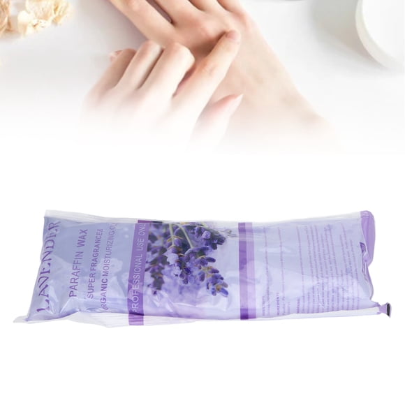 Paraffin Wax, Comfortable Hand Wax Relieve Dry Safe for Bathroom for Thermal Therapy for SPA Lavender