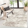 thumbnail image 4 of BERTHMEER 3'x5' Washable Area Rugs for Entrance Doorway Bedroom Entryway Kitchen Bathroom Rugs Non Slip Modern Dorm Office Small Abstract Contemporary Rugs, Beige, 4 of 5
