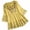 Yellow, variant on lcziwo Sales Today Clearance Plus Size Blouses for Women Cotton Linen Elegant Blouse Lace Embroidery V Neck Shirts 3/4 Sleeve Tops Loose Tunic T-Shirt 2024 Beige,XXL