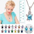 thumbnail image 2 of PVCS Mode Boucles d'Oreilles Tortue pour Femmes Ensemble de Collier Ornements Série d'Animaux Bijoux, 2 of 7