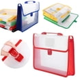thumbnail image 2 of Enveloppes Transparentes en Plastique pour la Rentrée Scolaire avec Boucle Dossiers Extensibles Format Lettre/a4 Organisateur de Documents pour École Maison, 2 of 4