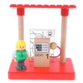 thumbnail image 2 of EASTIN Rail Traffic Lights Wooden Track Magnetic Train Accessories Compatible withTrain, 2 of 6