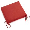 thumbnail image 1 of Coussin de Chaise en Microsuède Uni de 20 Po sur 19 Po, 1 of 4