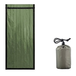 EGNMCR Camping & Hiking Outdoor Camping Emergency Sleeping Bag Travel Multi-functional Aluminum Film First Aid Thermal Insulation Sleeping Bag Tent Storage Bag camping sleeping