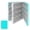 bleu, variante sur Étui de Rangement pour Cartes de Jeu à 48 Emplacements pour Nintendo DS/3DS Series, Boîte Organisatrice de Voyage Protectrice avec Doublure en Silicone Souple et Fermeture Magnétique