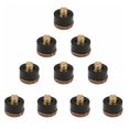 thumbnail image 2 of 5/10Pc Pool Cue Screw In Cue Tips Snooker Pool Billards Tip Head 10mm/11mm/12mm/13mm Replacement For Snooker Pool Cue Accessorie, 2 of 7
