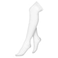 thumbnail image 1 of TIEVOSA Thigh High Compression Socks for Women & Men Circulation Over The Knee High Stocking（White）, 1 of 2