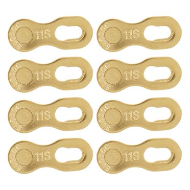 LYUMO Bicycle Chain Link, Bike Chain Part, 4Pair Steel Bike Bicycle 11Speed Chain Missing Link Connector Parts Cycling Accessory