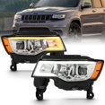 thumbnail image 1 of Anzo USA 111419 Projector Headlight Set Fits 17-18 Grand Cherokee, 1 of 1