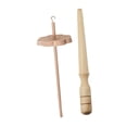 thumbnail image 3 of segolike Drop Spindle Portable Sewing Projects for Beginners Wood for Knitted Felting without wool strips, 3 of 9