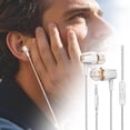 thumbnail image 2 of Wired Headphones With Microphone Noise Cancelling Over Ear Stereo Headset For PC Laptop And Mobile Devices, 2 of 6