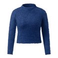 thumbnail image 3 of GigrtiJin Chandails à Col Roulé pour Femmes Décontractés Couleur Unie Ajustés Courts Mode Confortables Blouses Décontractées, 3 of 7