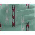 thumbnail image 4 of oneOone Georgette Viscose Fabric Arrow Sign Kasuri Decor Fabric Printed BTY 42 Inch Wide, 4 of 4