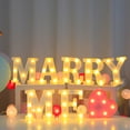 thumbnail image 4 of EQWLJWE LED Marquee Sign Light Up Letters,26 Alphabet Light Up Letters Sign,LED Marquee Letter Lights Sign,LED Letter Lights Sign,Light Up Alphabet Letter for Home Party Wedding Decoration, 4 of 9