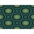 thumbnail image 1 of Ahgly Tapis Rectangulaire Lavable en Machine Intérieur Transitionnel Vert Sarcelle Profond, 7 Pieds x 9 Pieds, 1 of 1