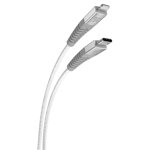 Scosche HDCi4B8WT-SP Stikeline de service lourd USB-C Câble de charge de la livraison d'électricité de la foudre