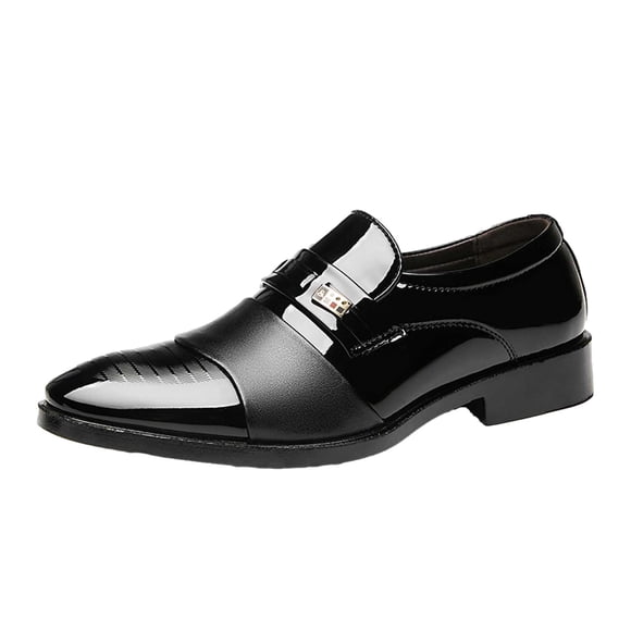 RKSTN Mens Dress Shoes Business Shoes Casual Shoes Leather Shoes Fashion Wedding Shoes Leather Shoes for Men