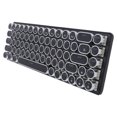 thumbnail image 1 of Clavier de Jeu RGB, Clavier Mécanique Filaire 68 Touches, Clavier Filaire Rétro pour Ordinateur USB, Capuchons de Touches Ronds, Commutateur Bleu, pour Vista 7 8 10A, pour, pour OS X, 1 of 7