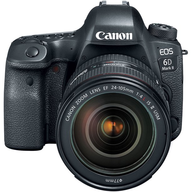 Canon EOS 6D Mark II Camera with 24-105mm f/4L II Lens (1897C009