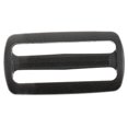thumbnail image 3 of Abbracc 2X 1 Pcs Black Heavy Duty Plastic Slide Buckle for Webbing Strap 50MM, 3 of 6