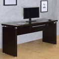 thumbnail image 2 of Bowery Hill MDF Cappuccino Computer Desk Rectangular Reversible 55" Unassembled, 2 of 9
