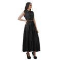 thumbnail image 2 of Moomaya Robe d'Été Sans Manches Chemise à Boutons Tenues Décontractées Femmes Grande Taille, 2 of 4