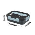 thumbnail image 3 of EGNMCR Kitchen Essentials Kitchen Gadgets Heat Resistance Lunch Box Leak Proof Sealed Compartment Lunch Box Microwave And Freezer Safe Individual Compartments For Food Storage lunch boxes, 3 of 6