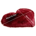 thumbnail image 2 of UsRHHA Faux Sheepskin Area Rugs, Non-Slip Bedroom Carpet Mats, Soft Floor Decor Rugs, 2 of 2