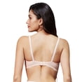 thumbnail image 3 of Soutien-gorge Balconnet Demi-Bonnet Non Doublé en Dentelle pour Femme à Armatures, Transparent, et String Transparent, 3 of 5