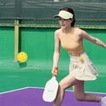thumbnail image 4 of Vrorvz Ensemble de 4 Balles de Pickball de Précision à Performance Avancée, Balles en Plastique Durables avec 40 Trous Percés à la Machine pour Combinaison de Vol Équilibrée pour Terrains Extérieurs Approuvées Officiellement, 4 of 6