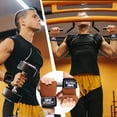 thumbnail image 4 of Hearth & Gear Wrist Straps For Weightlifting Workout Wrist Wraps With Double Layer Microfiber Layer Enhanced Grip For Optimal Hand And Wrist Gym Lifting Straps For And Powerlifting Dog Seat Belt for, 4 of 5