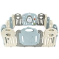 thumbnail image 4 of Patiojoy 14 Panel Baby Playpen Folding Kids' Safety Activity Center, 4 of 8