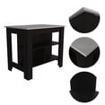 thumbnail image 2 of TUHOME Cala Kitchen Island  Engineered Wood Kitchen Islands in  Multi-color, 2 of 7
