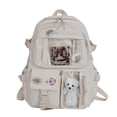 thumbnail image 1 of Kcodviy Mignon Sac à Dos Sac à Dos d'École Sac à Dos de Planche à Roulettes Tout-Petits pour Fournitures Scolaires Sac à Dos Sac à Main pour Femmes Accessoires, 1 of 3