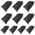 thumbnail image 3 of Dioche Sac de Rangement à Cordon de Serrage Noir 10 Pcs Sac de Rangement à Cordon de Serrage Imperméable Portable en Polyester Imperméable à la Poussière Sac de Rangement à Cordon de Rangement à Sauter Sac de Rangement, 3 of 8