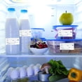 thumbnail image 5 of Neoyler Dissolvable Food Labels for Fridge Organization and Expiration Tracking Suit for Home and Business Contains 1 Roll Easily Attachable to Containers Helps Minimize Food Waste and Save Money, 5 of 5